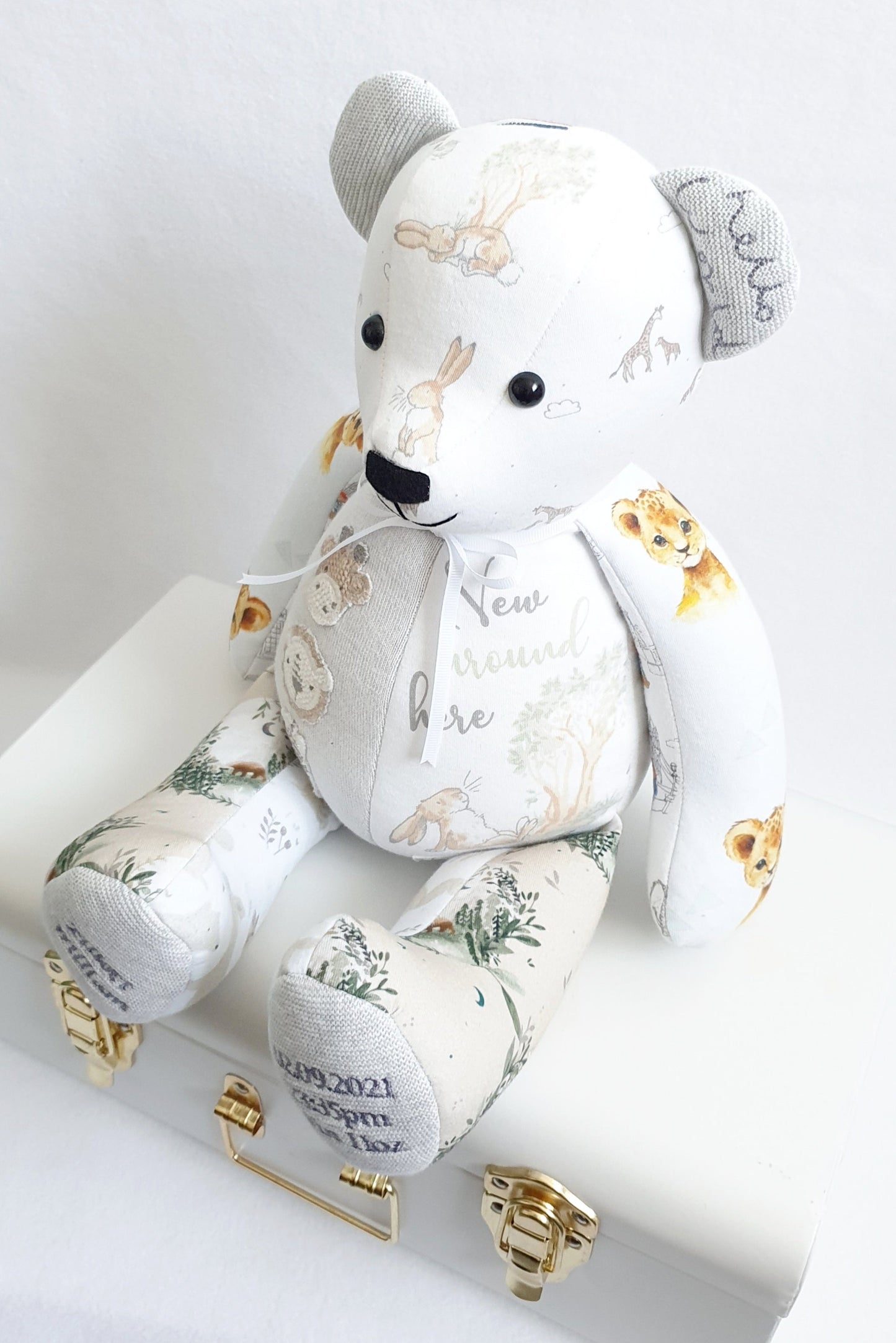 Beloved Bear - Personalised Birth-Weight Bear