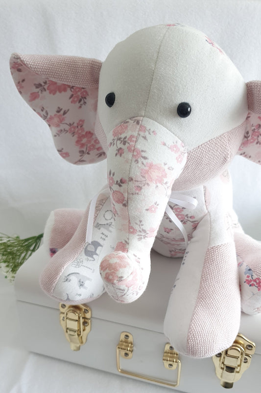 Forget-Me-Not Elephant - Personalised Keepsake