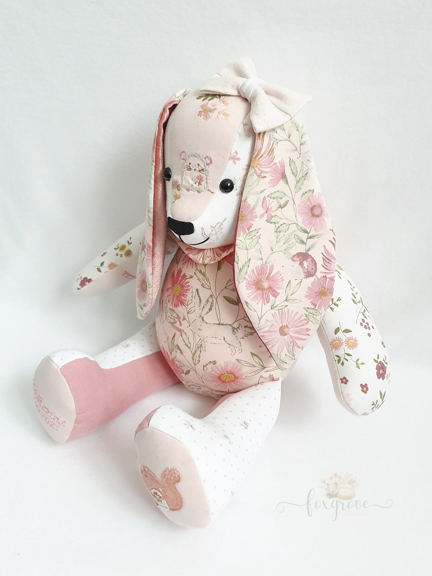 Bella Bunny - Personalised Keepsake Bunny