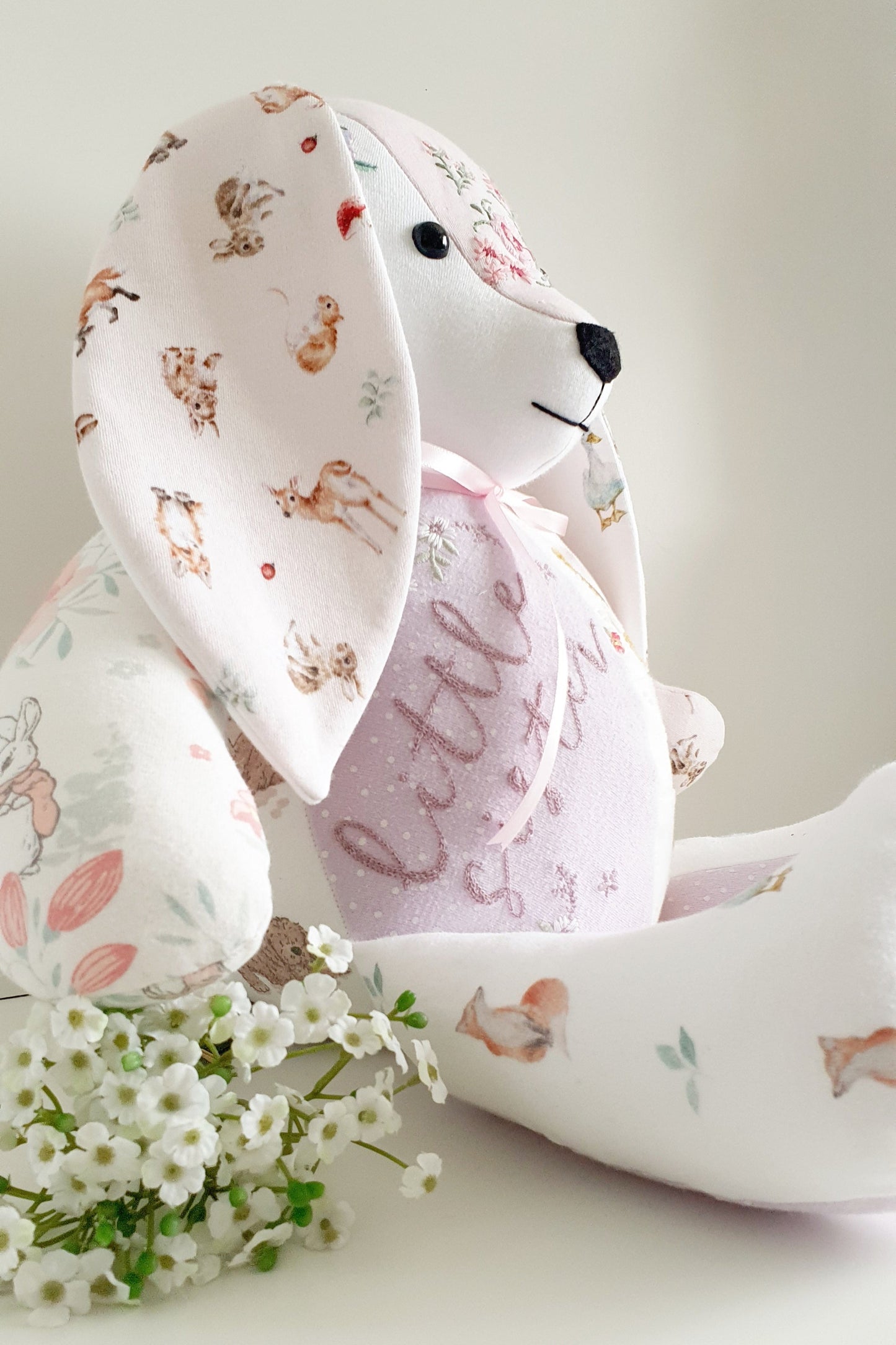 Bella Bunny - Personalised Birth-Weight Bunny