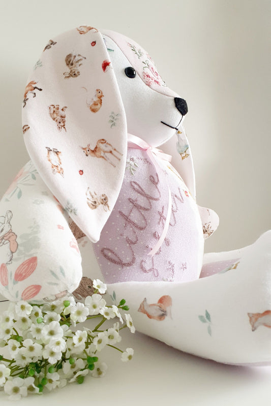 Bella Bunny - Personalised Birth-Weight Bunny